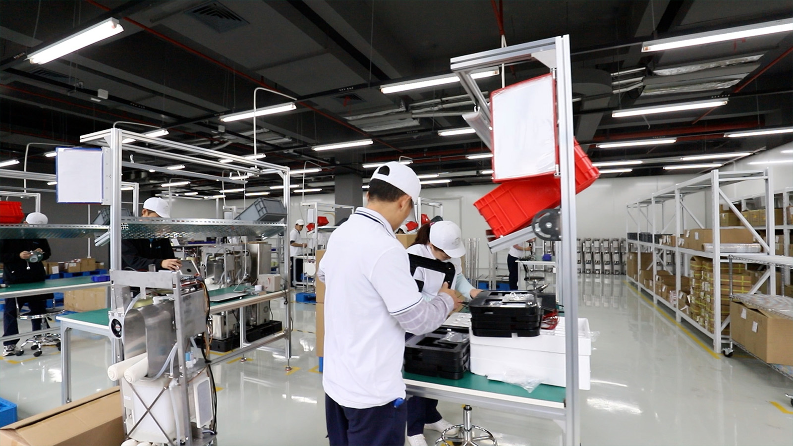 Local engineering and manufacturing support in China with on-site factory collaboration